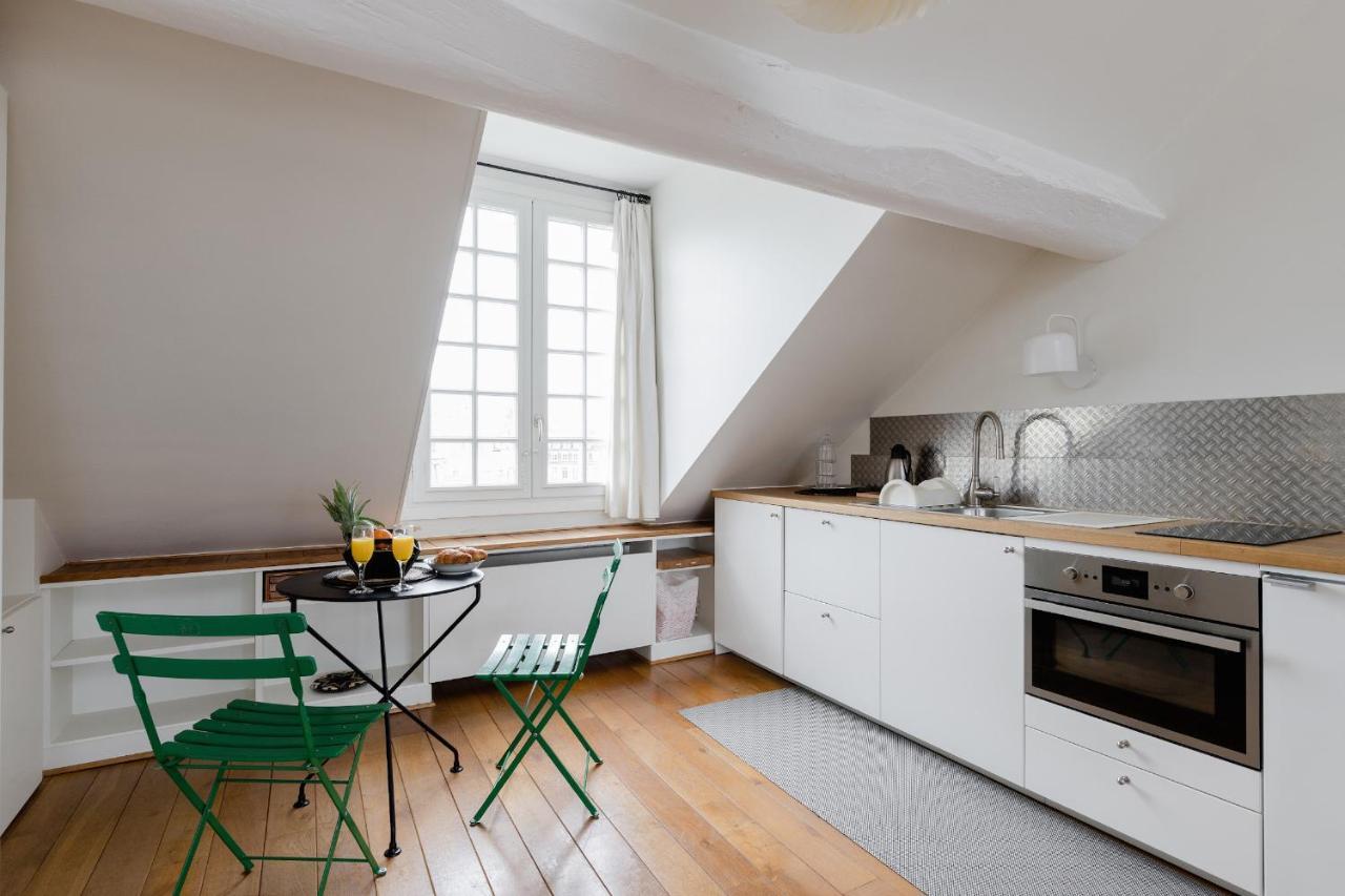 Le Marais Private Apartments Paris Bagian luar foto